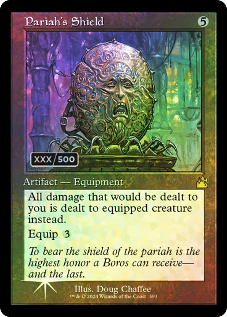 Pariah's Shield — Ravnica Remastered — Magic: The Gathering