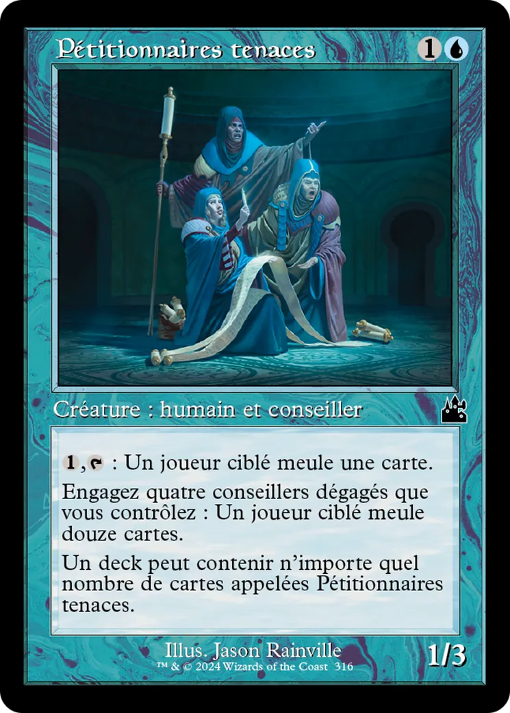 Pétitionnaires tenaces — Ravnica Remastered — Magic: The Gathering