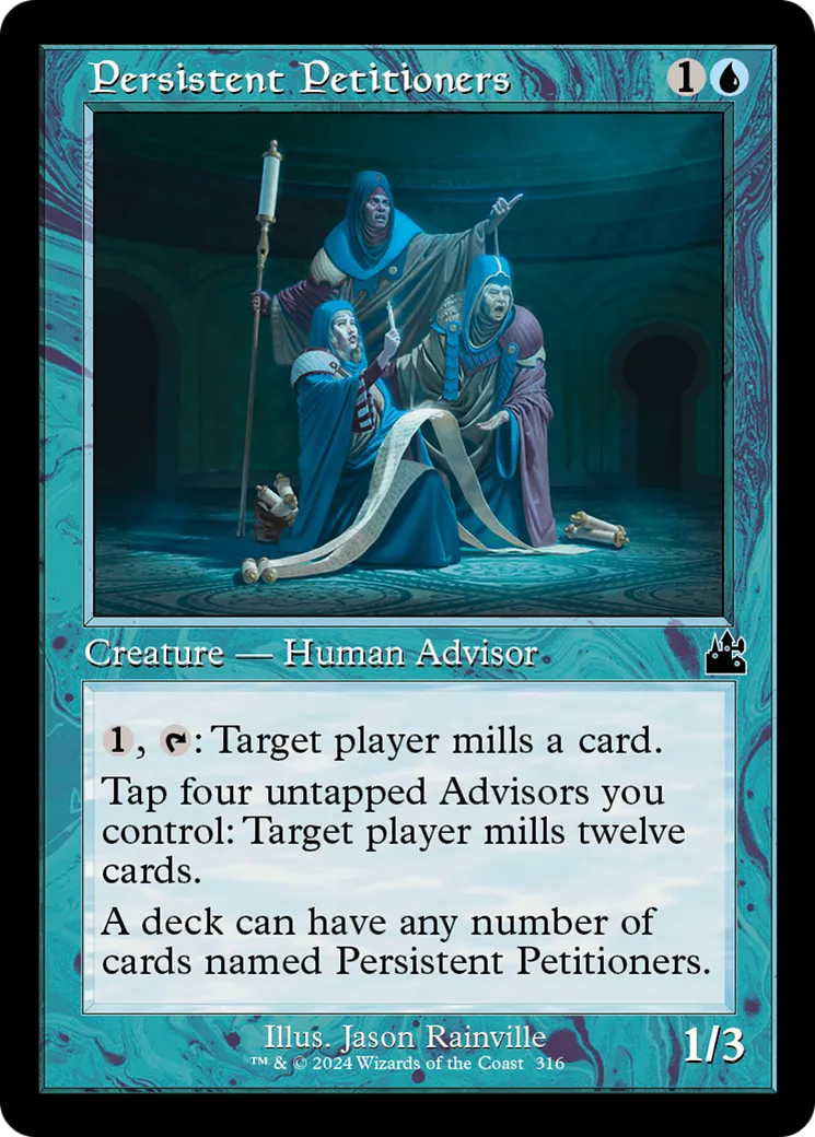 Persistent Petitioners — Ravnica Remastered — Magic: The Gathering
