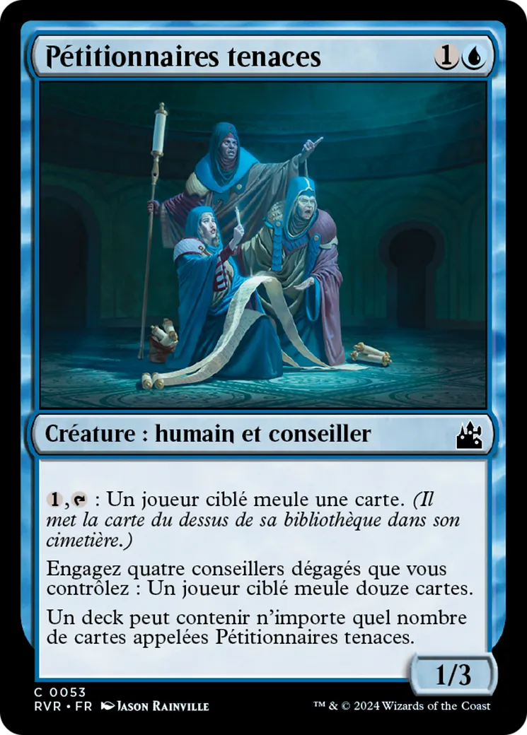 Pétitionnaires tenaces — Ravnica Remastered — Magic: The Gathering