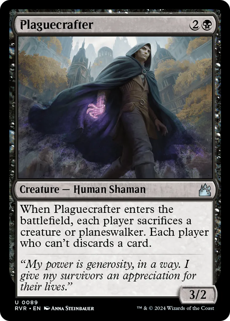 Plaguecrafter — Ravnica Remastered — Magic: The Gathering