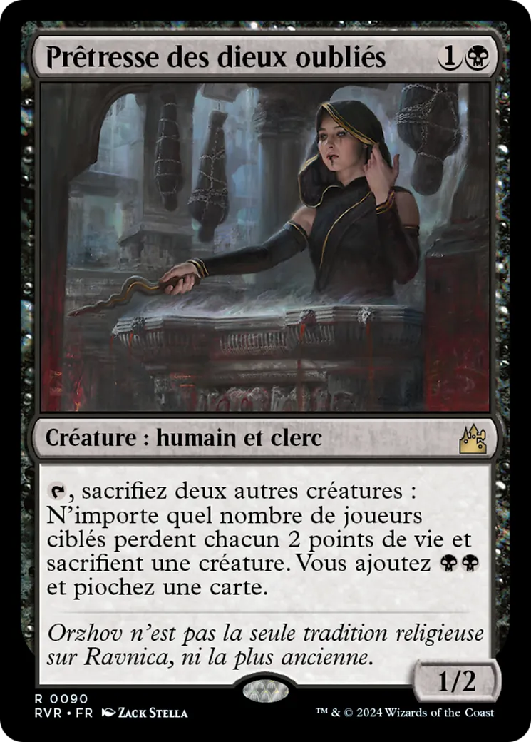Prêtresse des dieux oubliés — Ravnica Remastered — Magic: The Gathering