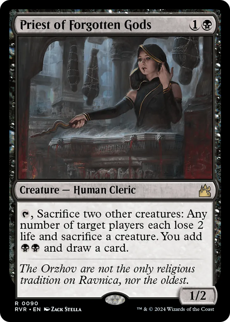 Priest of Forgotten Gods — Ravnica Remastered — Magic: The Gathering
