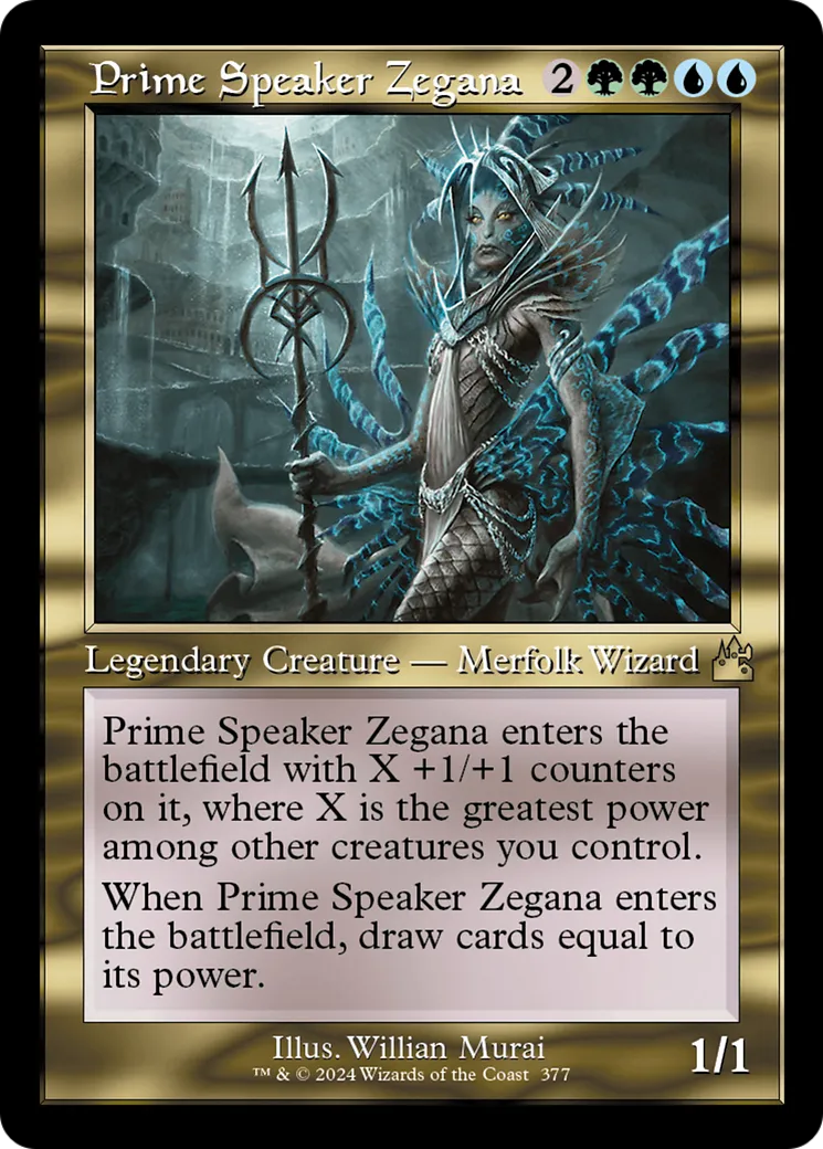Prime Speaker Zegana — Ravnica Remastered — Magic: The Gathering