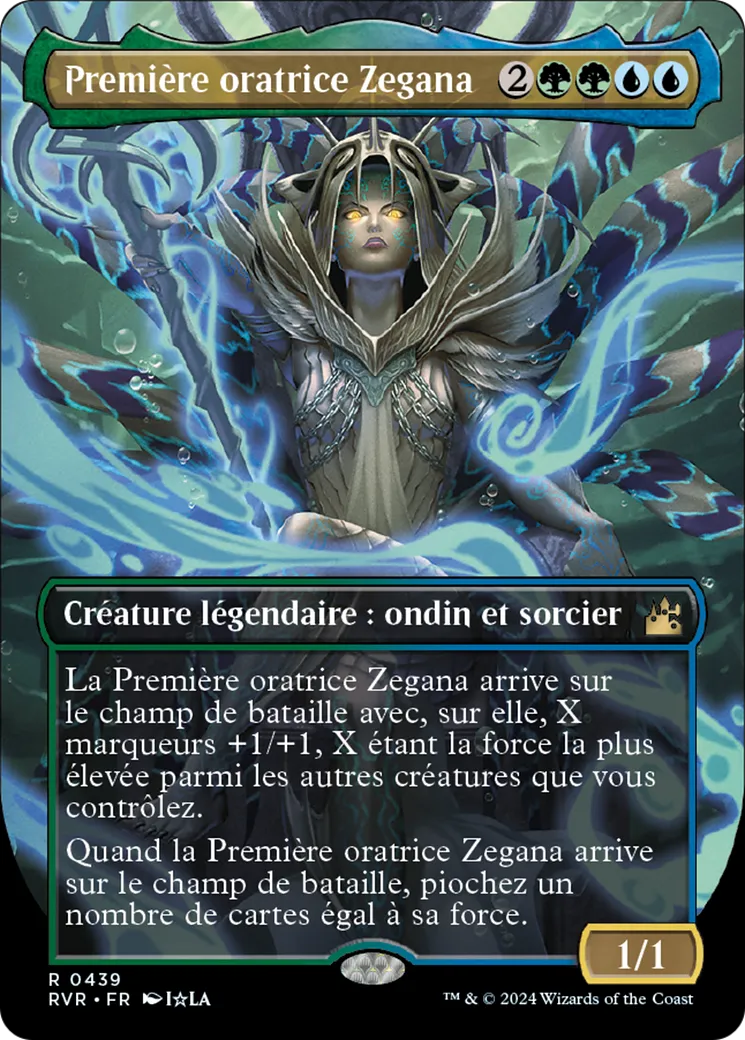Première oratrice Zegana — Ravnica Remastered — Magic: The Gathering