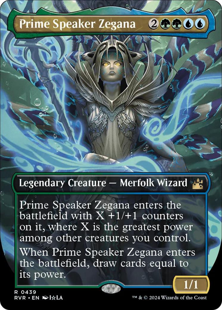 Prime Speaker Zegana — Ravnica Remastered — Magic: The Gathering