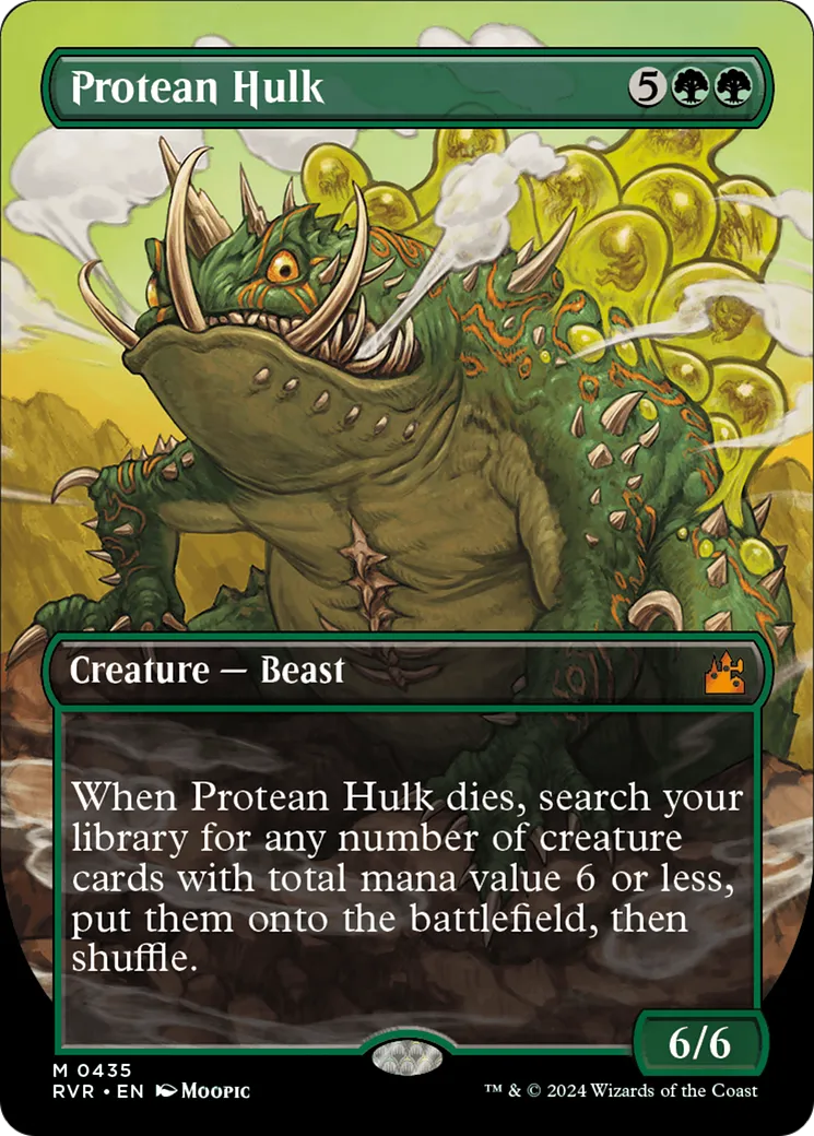 Protean Hulk — Ravnica Remastered — Magic: The Gathering