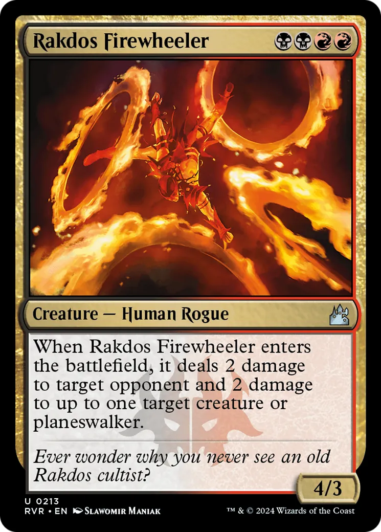 Acrobate de feu de Rakdos — Ravnica Remastered — Magic: The Gathering