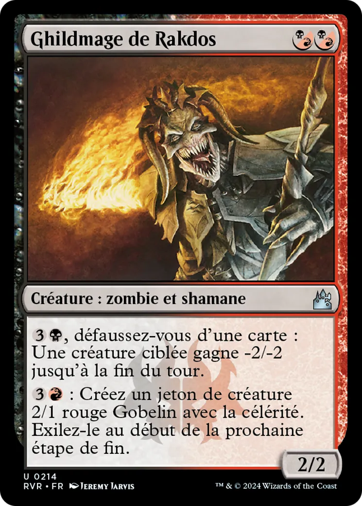 Ghildmage de Rakdos — Ravnica Remastered — Magic: The Gathering