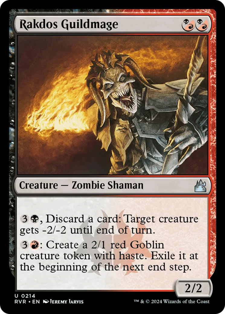 Rakdos Guildmage — Ravnica Remastered — Magic: The Gathering