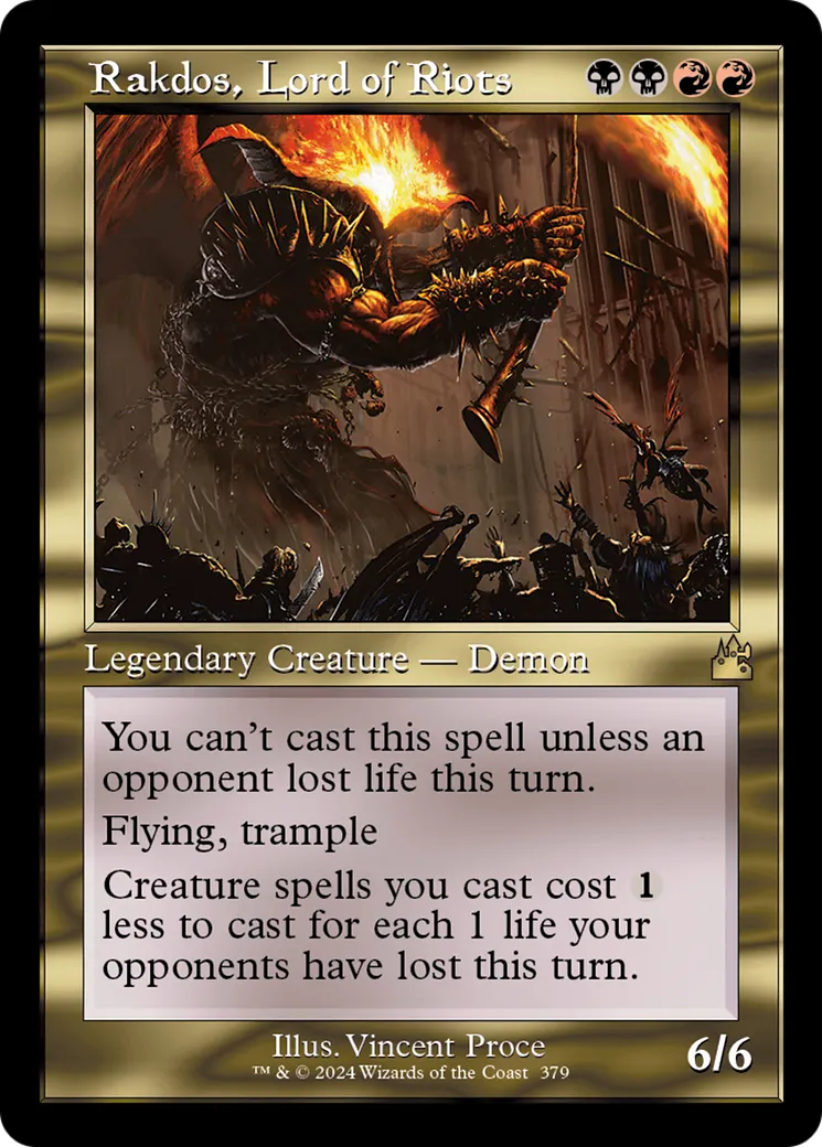 Rakdos, Lord of Riots — Ravnica Remastered — Magic: The Gathering