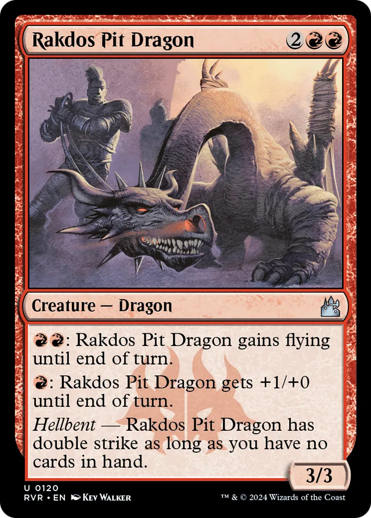 Rakdos Pit Dragon — Ravnica Remastered — Magic: The Gathering
