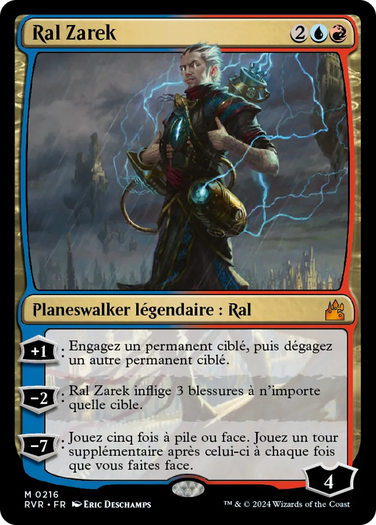 Ral Zarek — Ravnica Remastered — Magic: The Gathering