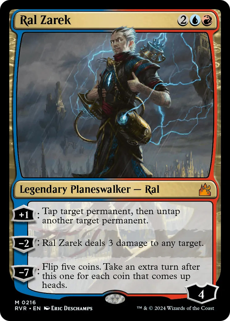 Ral Zarek — Ravnica Remastered — Magic: The Gathering