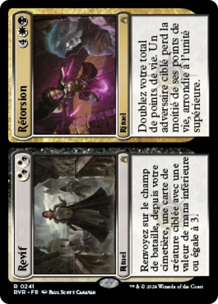 Revif // Rétorsion — Ravnica Remastered — Magic: The Gathering