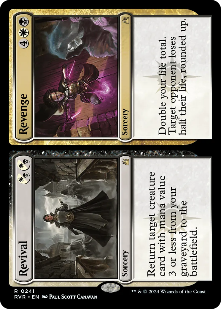 Revif // Rétorsion — Ravnica Remastered — Magic: The Gathering