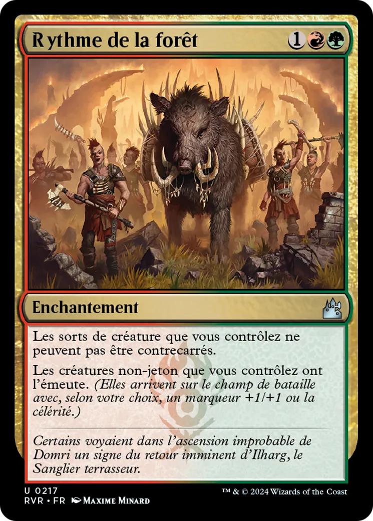 Rythme de la forêt — Ravnica Remastered — Magic: The Gathering