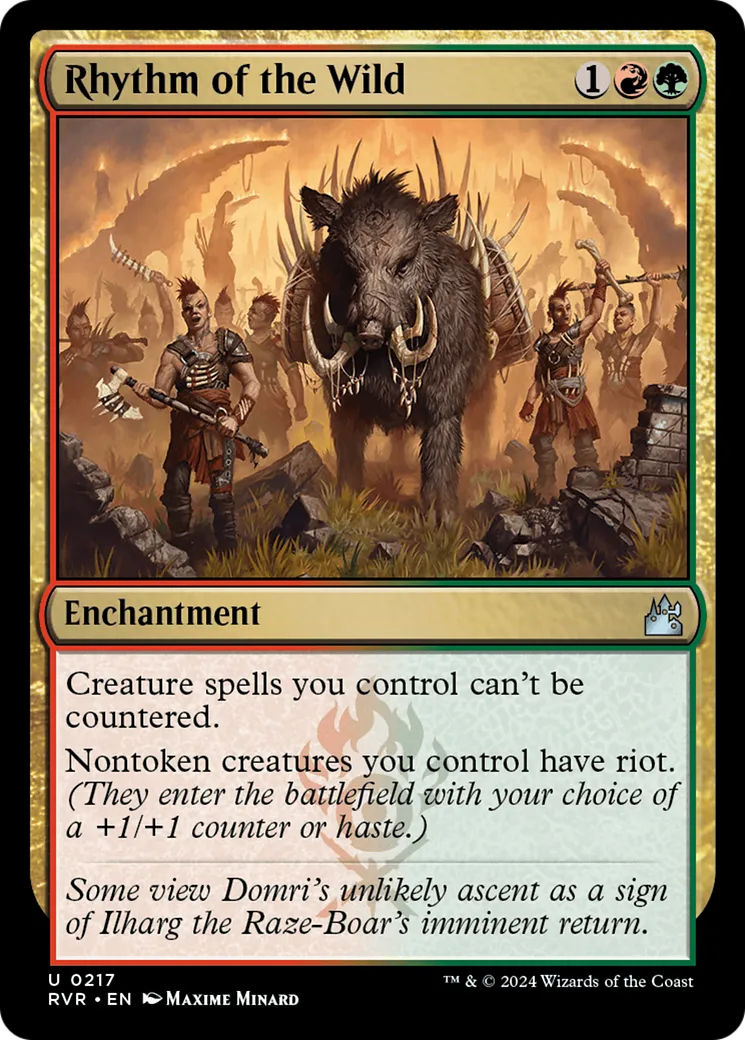 Rhythm of the Wild — Ravnica Remastered — Magic: The Gathering