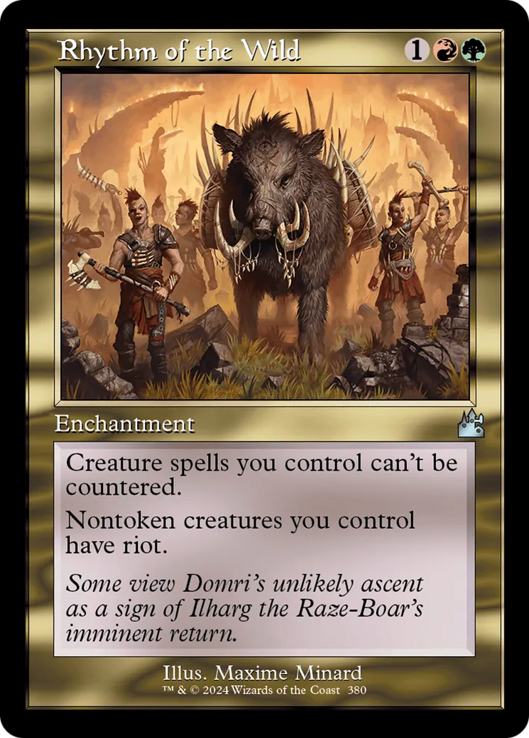 Rhythm of the Wild — Ravnica Remastered — Magic: The Gathering