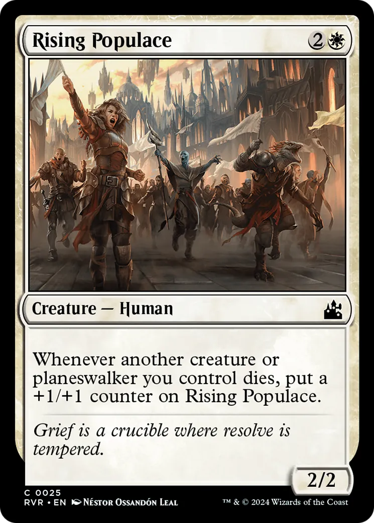 Rising Populace — Ravnica Remastered — Magic: The Gathering