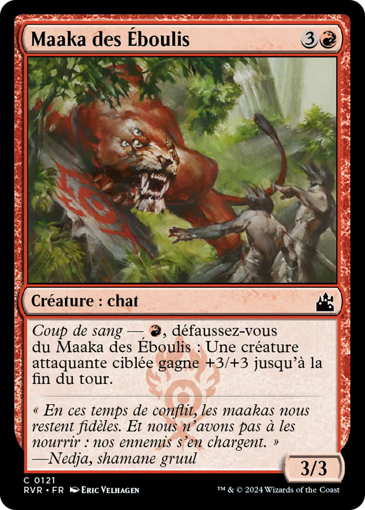 Maaka des Éboulis — Ravnica Remastered — Magic: The Gathering