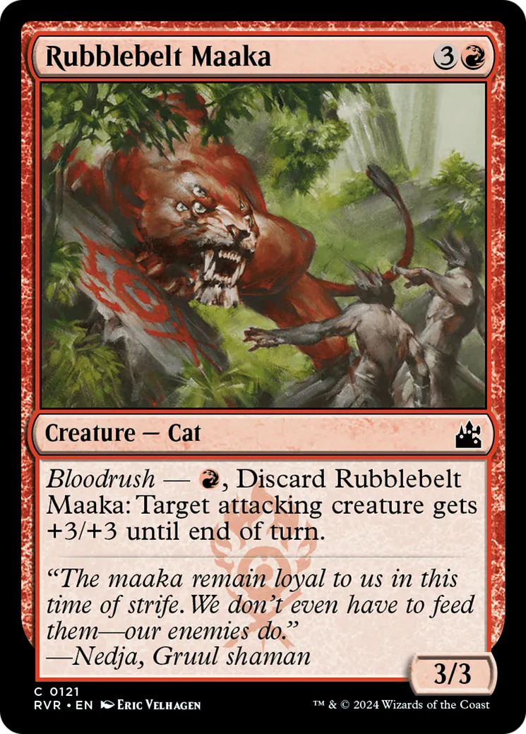 Rubblebelt Maaka — Ravnica Remastered — Magic: The Gathering