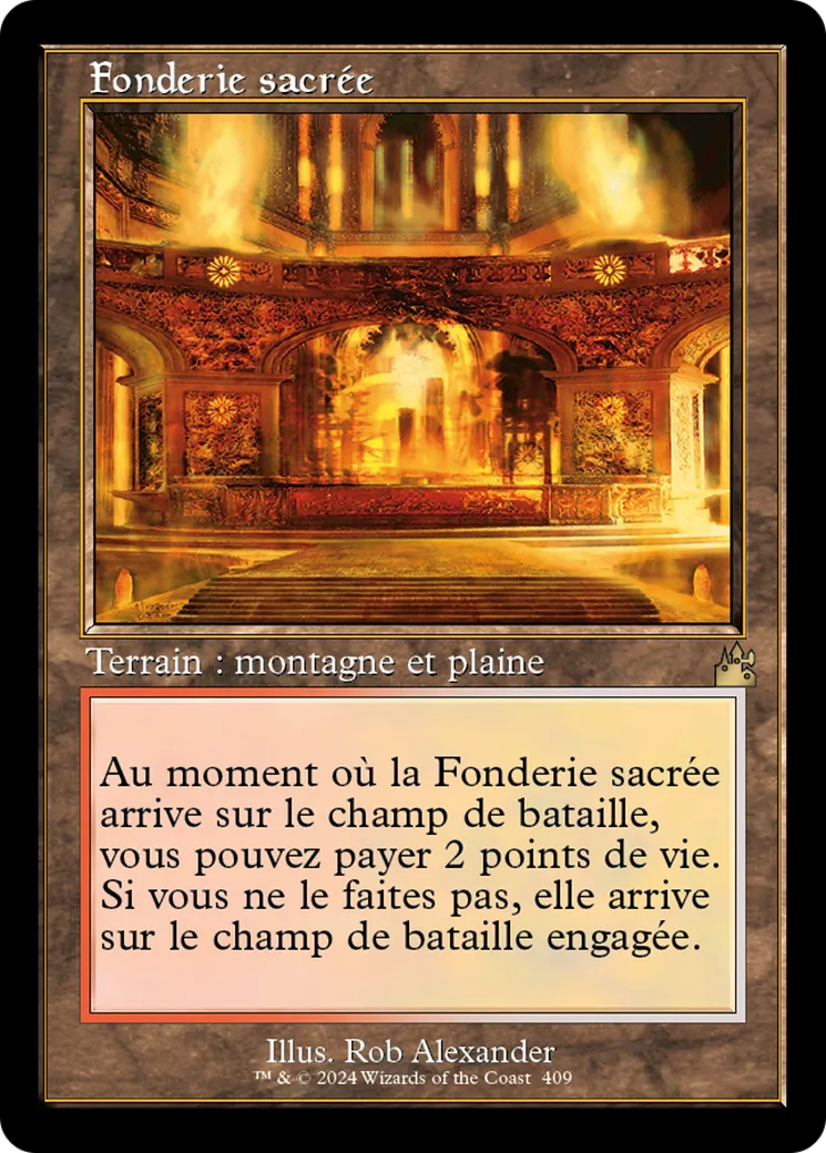 Fonderie sacrée — Ravnica Remastered — Magic: The Gathering