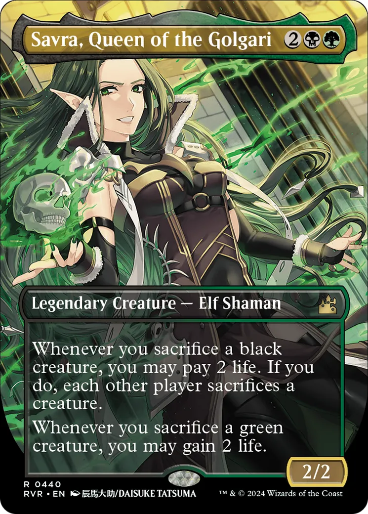 Savra, Reine des Golgari — Ravnica Remastered — Magic: The Gathering
