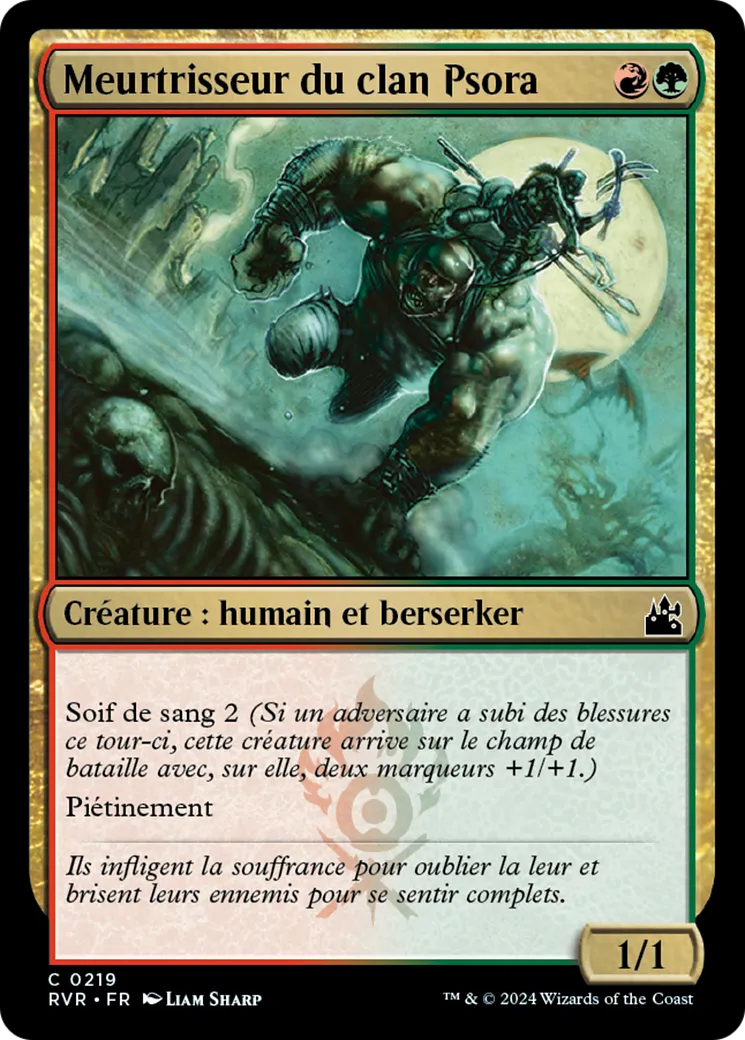 Meurtrisseur du clan Psora — Ravnica Remastered — Magic: The Gathering