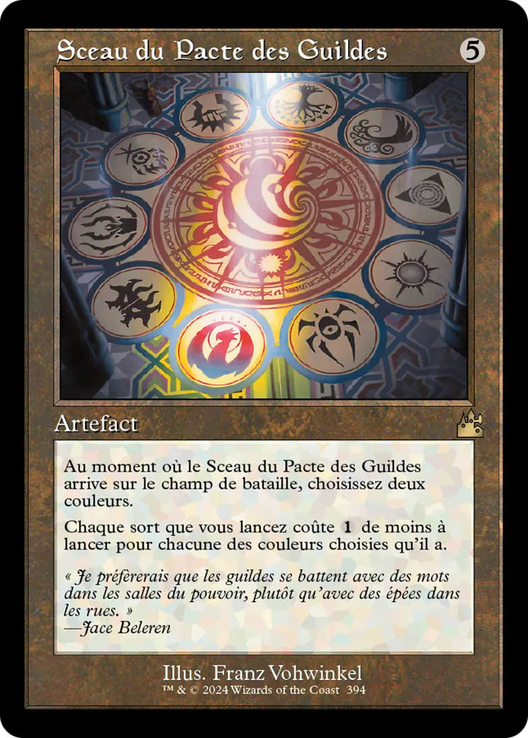 Sceau du Pacte des Guildes — Ravnica Remastered — Magic: The Gathering