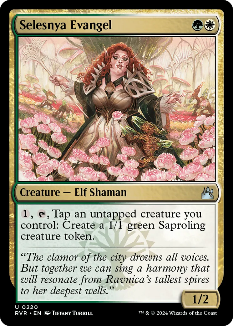 Prédicatrice de Selesnya — Ravnica Remastered — Magic: The Gathering