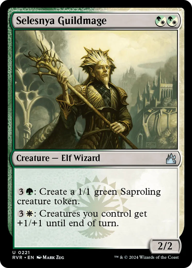 Selesnya Guildmage — Ravnica Remastered — Magic: The Gathering