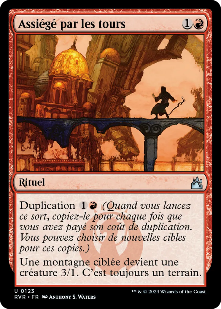Assiégé par les tours — Ravnica Remastered — Magic: The Gathering