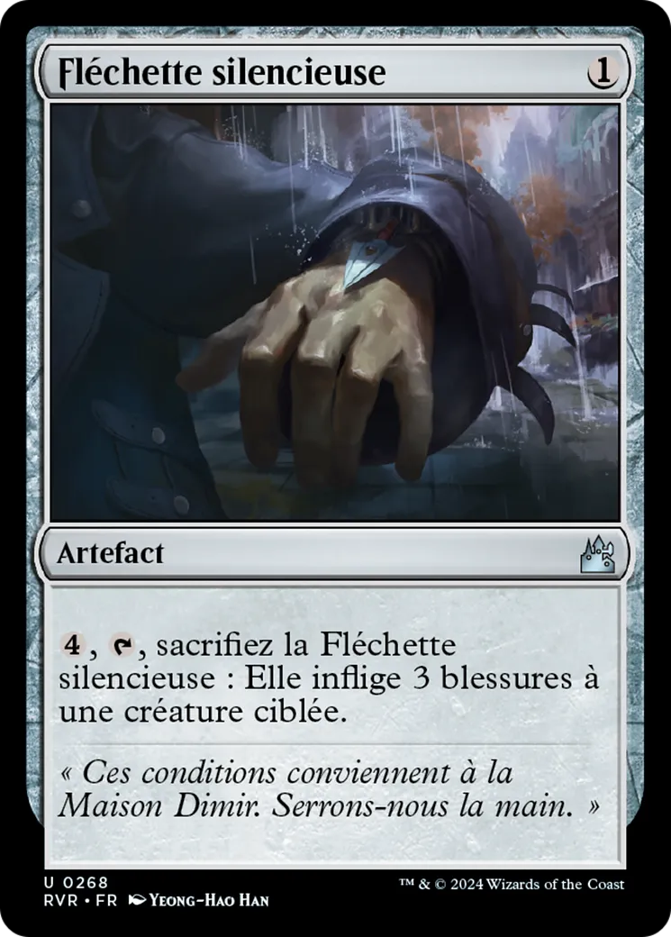 Fléchette silencieuse — Ravnica Remastered — Magic: The Gathering