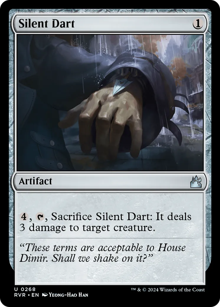 Silent Dart — Ravnica Remastered — Magic: The Gathering