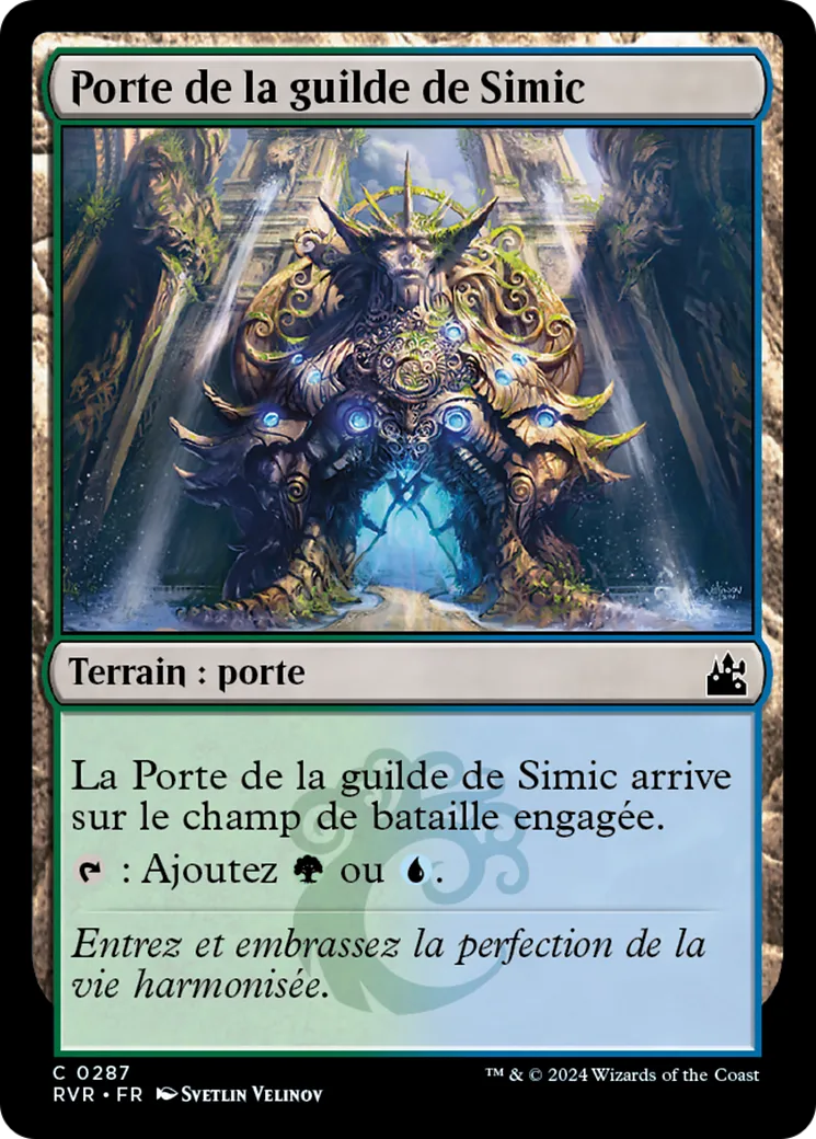 Porte de la guilde de Simic — Ravnica Remastered — Magic: The Gathering