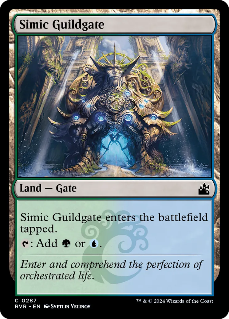 Simic Guildgate — Ravnica Remastered — Magic: The Gathering