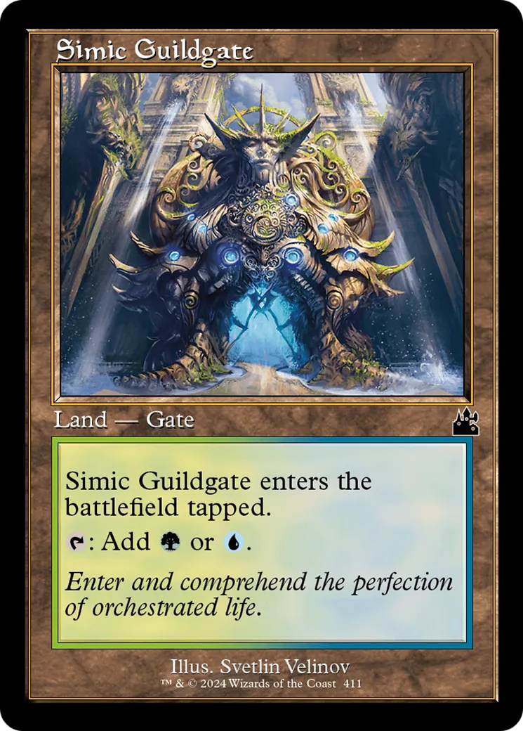 Simic Guildgate — Ravnica Remastered — Magic: The Gathering