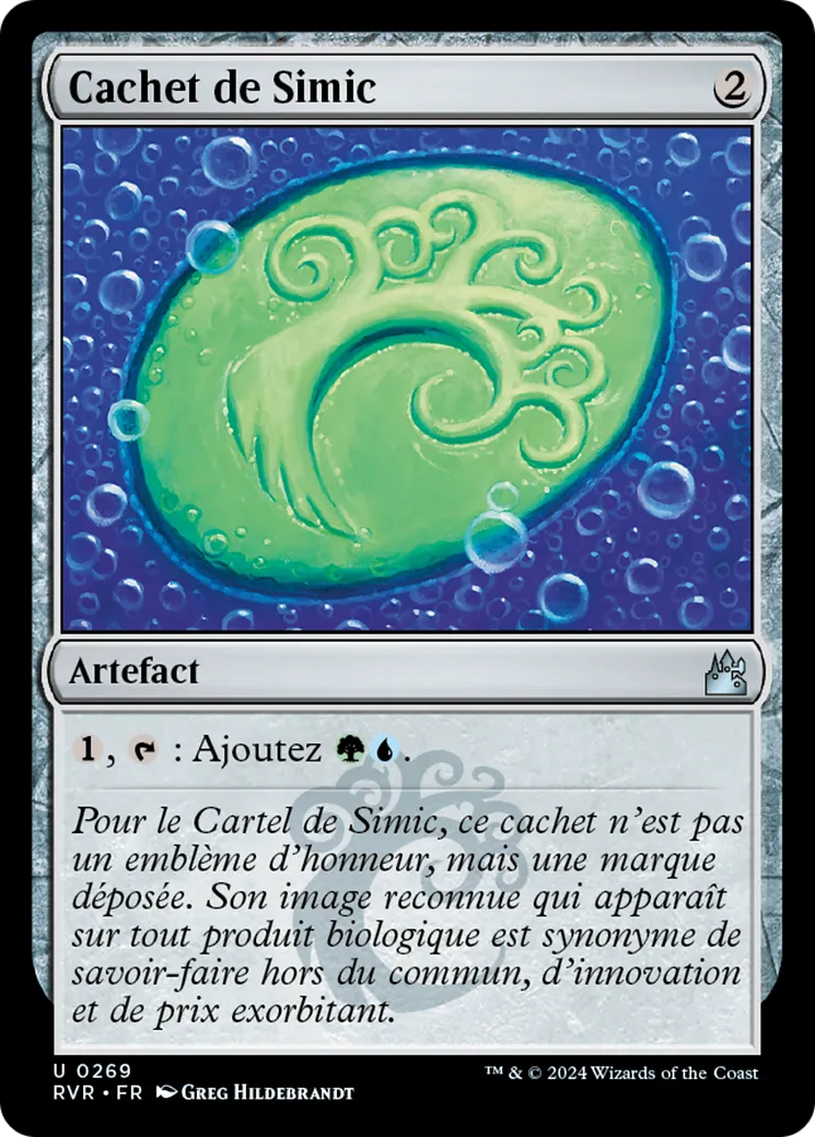 Cachet de Simic — Ravnica Remastered — Magic: The Gathering