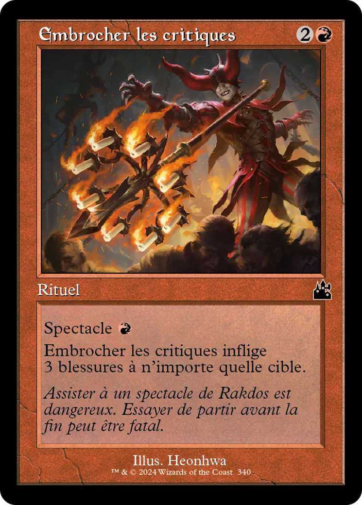 Embrocher les critiques — Ravnica Remastered — Magic: The Gathering
