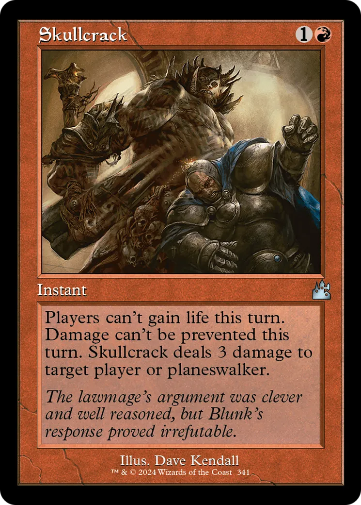 Skullcrack — Ravnica Remastered — Magic: The Gathering