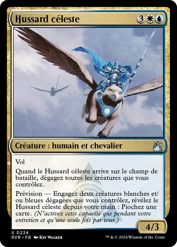 Hussard céleste — Ravnica Remastered — Magic: The Gathering