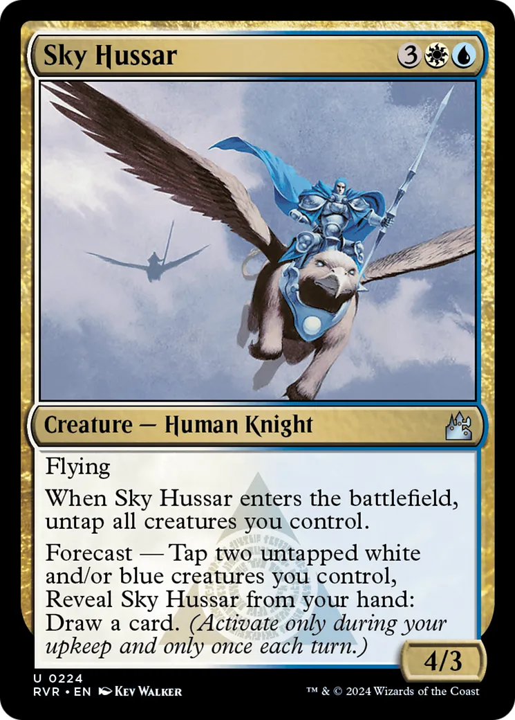 Hussard céleste — Ravnica Remastered — Magic: The Gathering