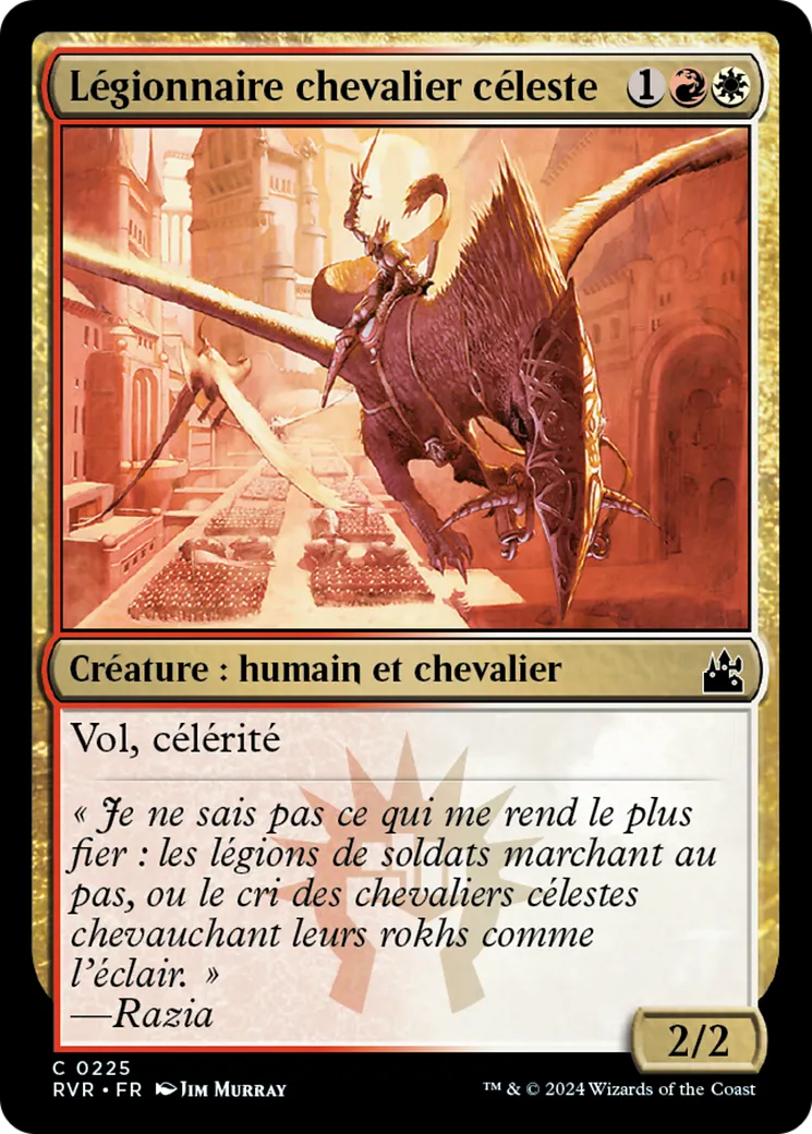 Légionnaire chevalier céleste — Ravnica Remastered — Magic: The Gathering