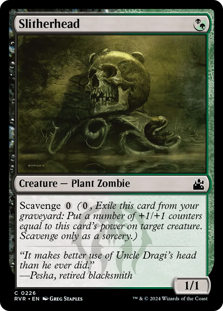 Slitherhead — Ravnica Remastered — Magic: The Gathering