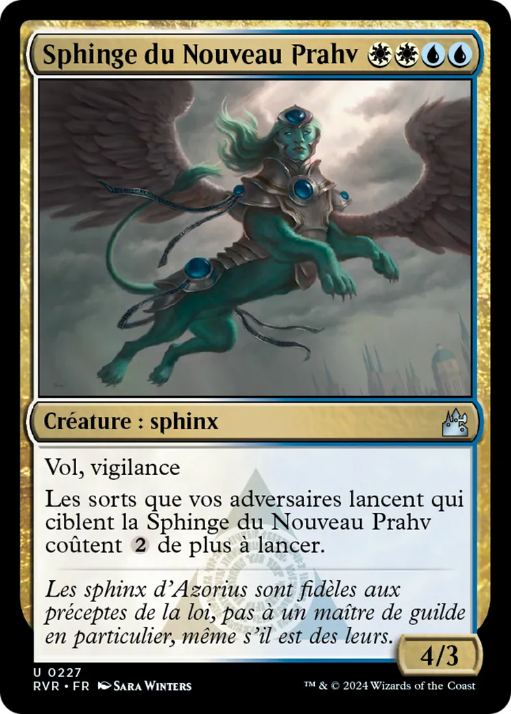 Sphinge du Nouveau Prahv — Ravnica Remastered — Magic: The Gathering