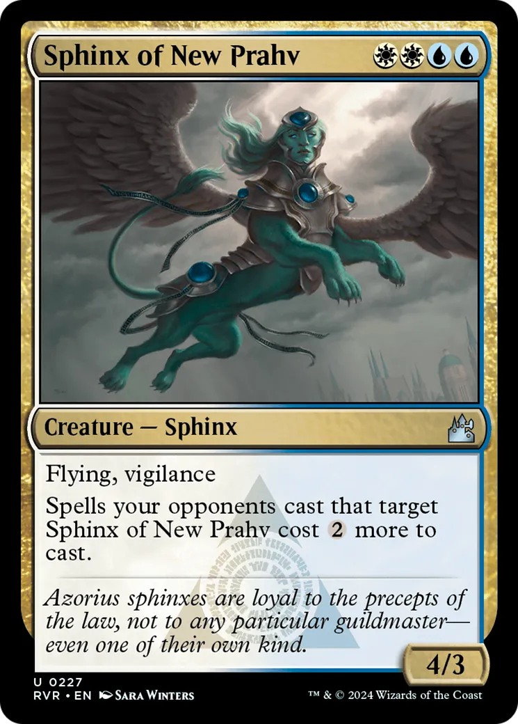 Sphinge du Nouveau Prahv — Ravnica Remastered — Magic: The Gathering