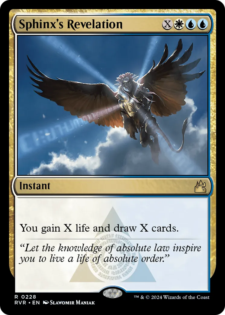 Sphinx's Revelation — Ravnica Remastered — Magic: The Gathering