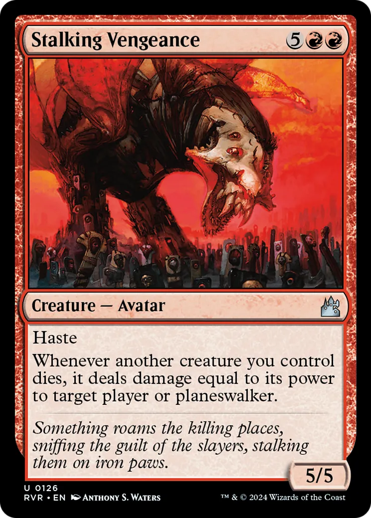Vengeance en chasse — Ravnica Remastered — Magic: The Gathering