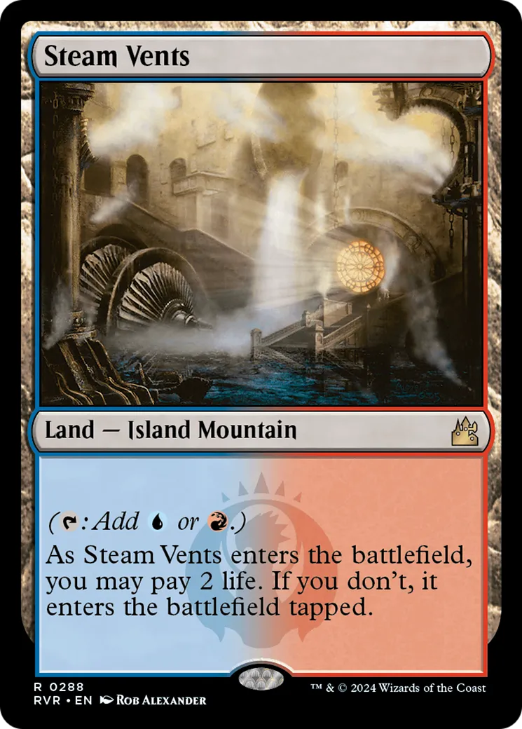 Steam Vents — Ravnica Remastered — Magic: The Gathering